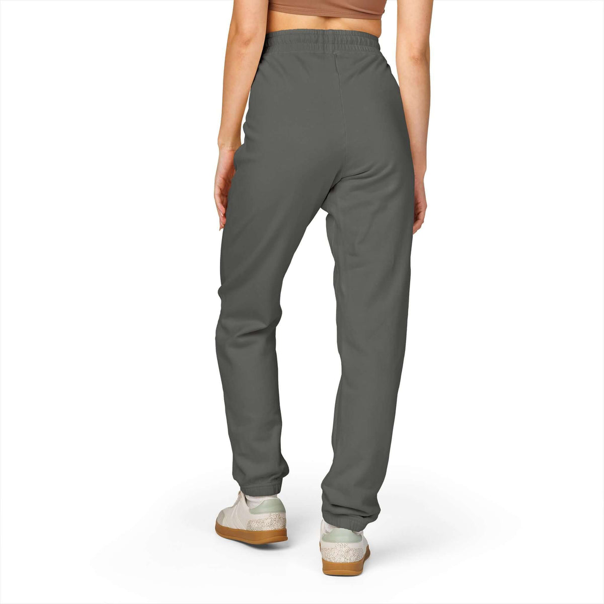 Garment - Dyed Fleece Sweatpants with Vertical 'gamer' Graphic product image 6