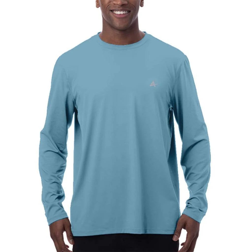 Men'S Cooling Crew Neck Long Sleeve T-Shirt