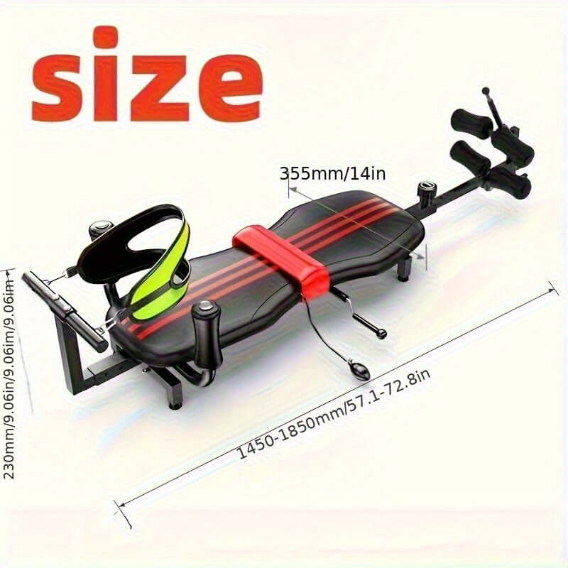 Fitness Stretcher Adjustable Waist Foot Pad Machine product image 2