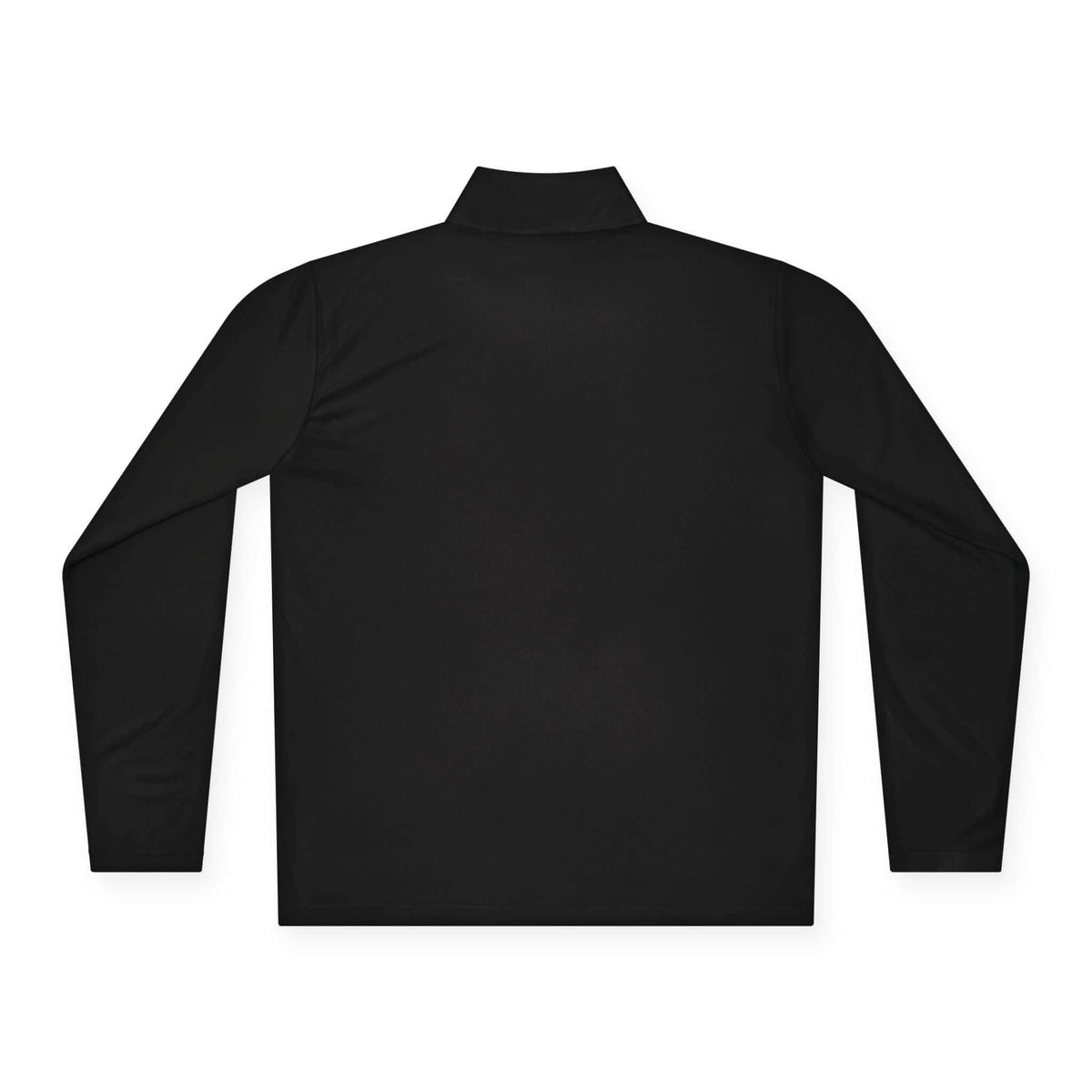 Quarter-zip athletic pullover with lightweight performance design