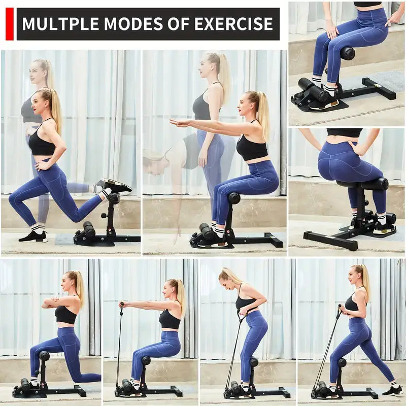Squat Training Machine - Sit-up Auxiliary Device - Black product image 2