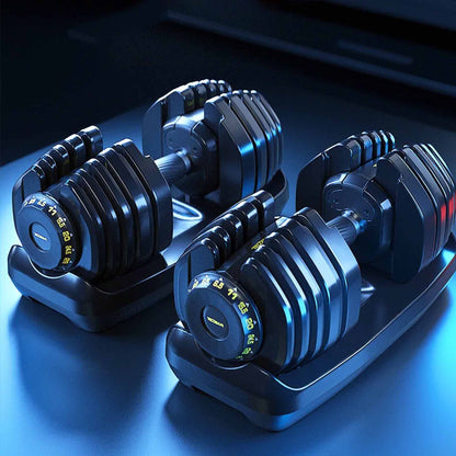 Adjustable Dumbbells Set – All-in-One Free Weight Pair