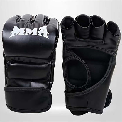 Boxing Training Kit with Reactive LED Wall Punching Target(Black)-4
