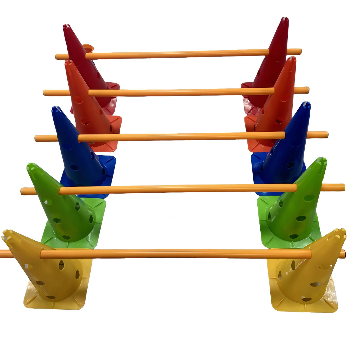 9-Piece Adjustable Soccer Training Hurdle Set product image 2