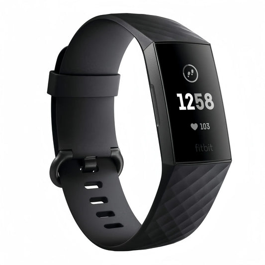 Fitness Tracker Watch Notifications Black product image 1