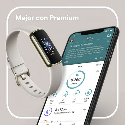 Fitness Tracker with AMOLED Display White-1