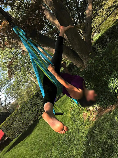Aerial Yoga Hammock Set with Carry Bag-4