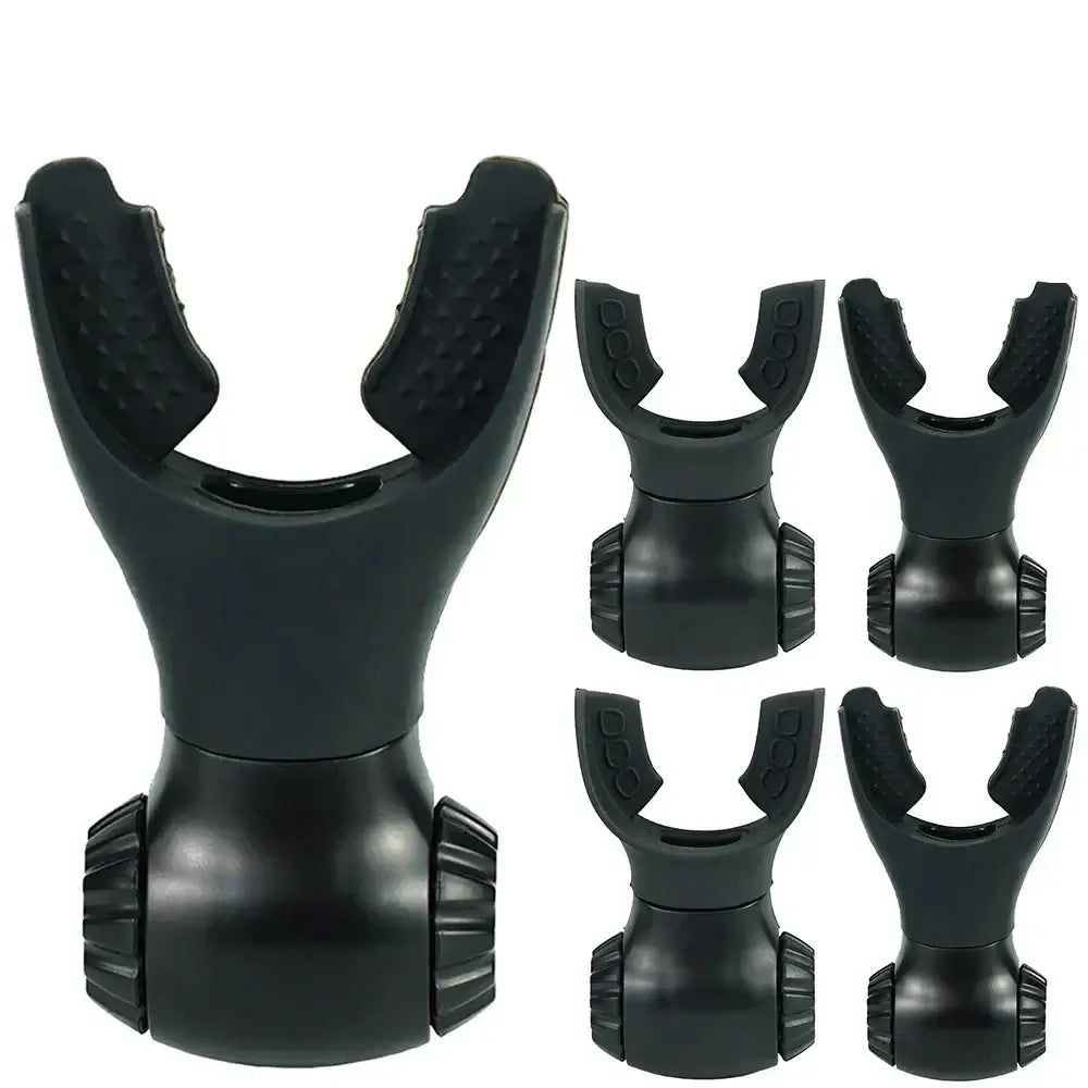 Adjustable resistance breathing trainer set of 4 for effective lung exercises and fitness routines.
