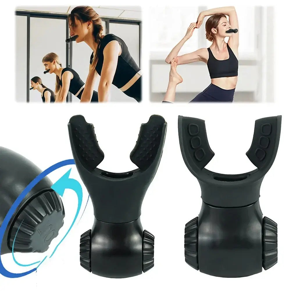 Adjustable resistance breathing trainer for effective workouts at home or gym, showcasing its practical design and functionality.