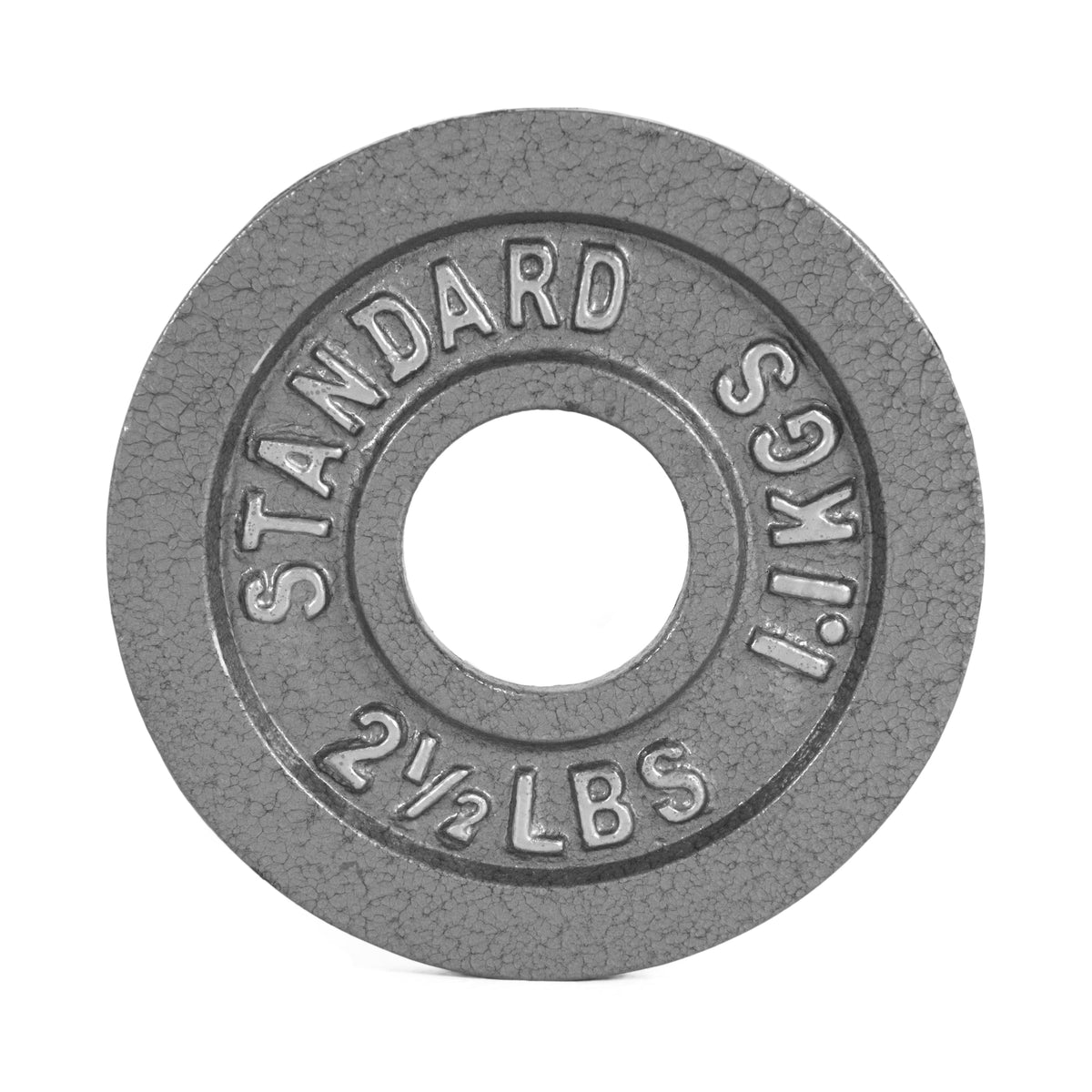 CAP Barbell Olympic Cast Iron Weight Plates - 2.5 to 100 Lbs - Durable Singles for Strength Training