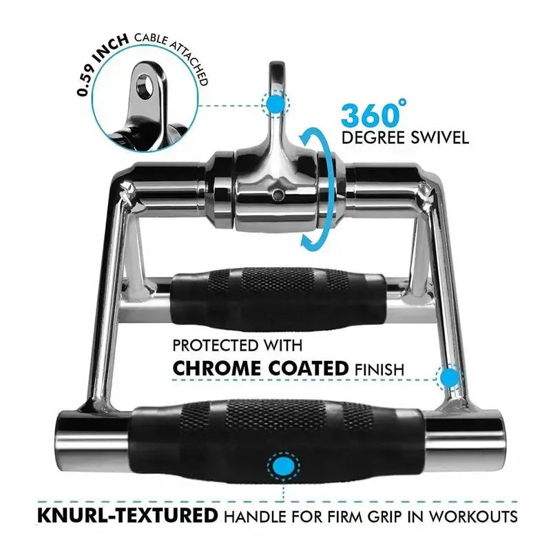 V Handle Double Row Cable Machine Attachment product image 3