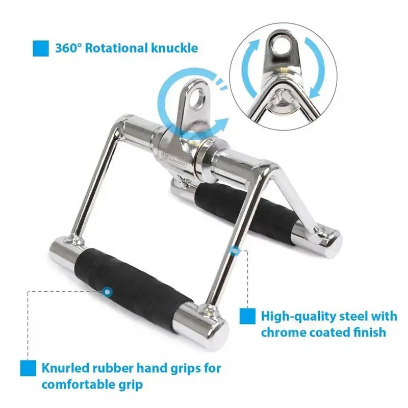 V Handle Double Row Cable Machine Attachment product image 4