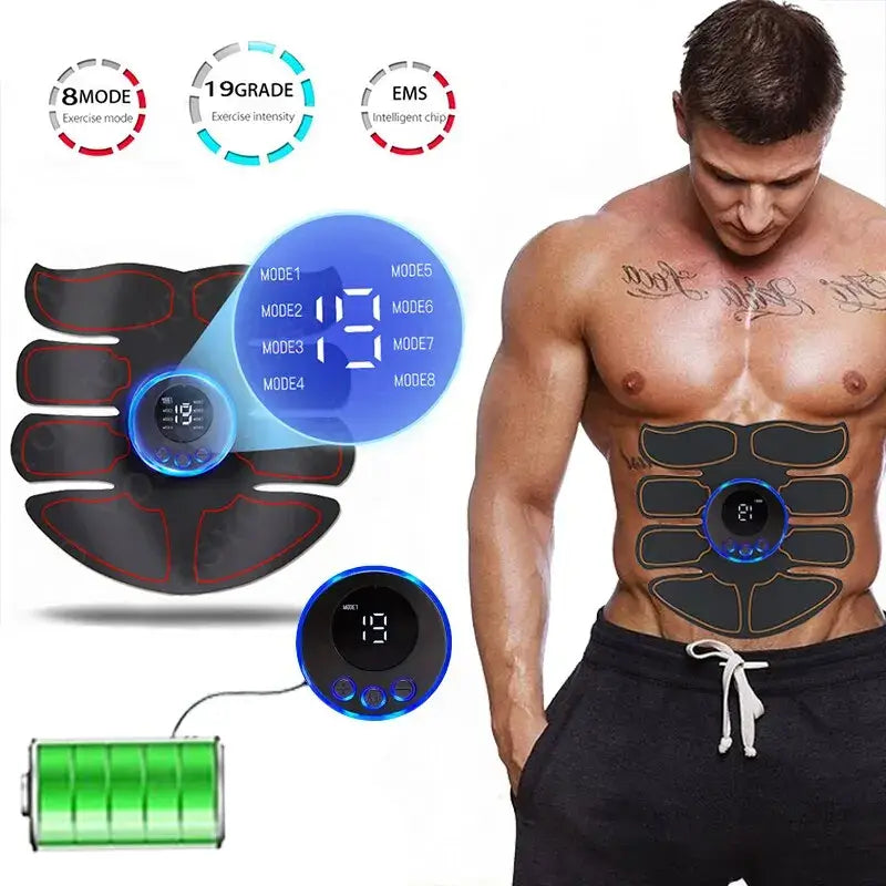 Abdominal Muscle Stimulator Usb Rechargeable Training Patch product image 2