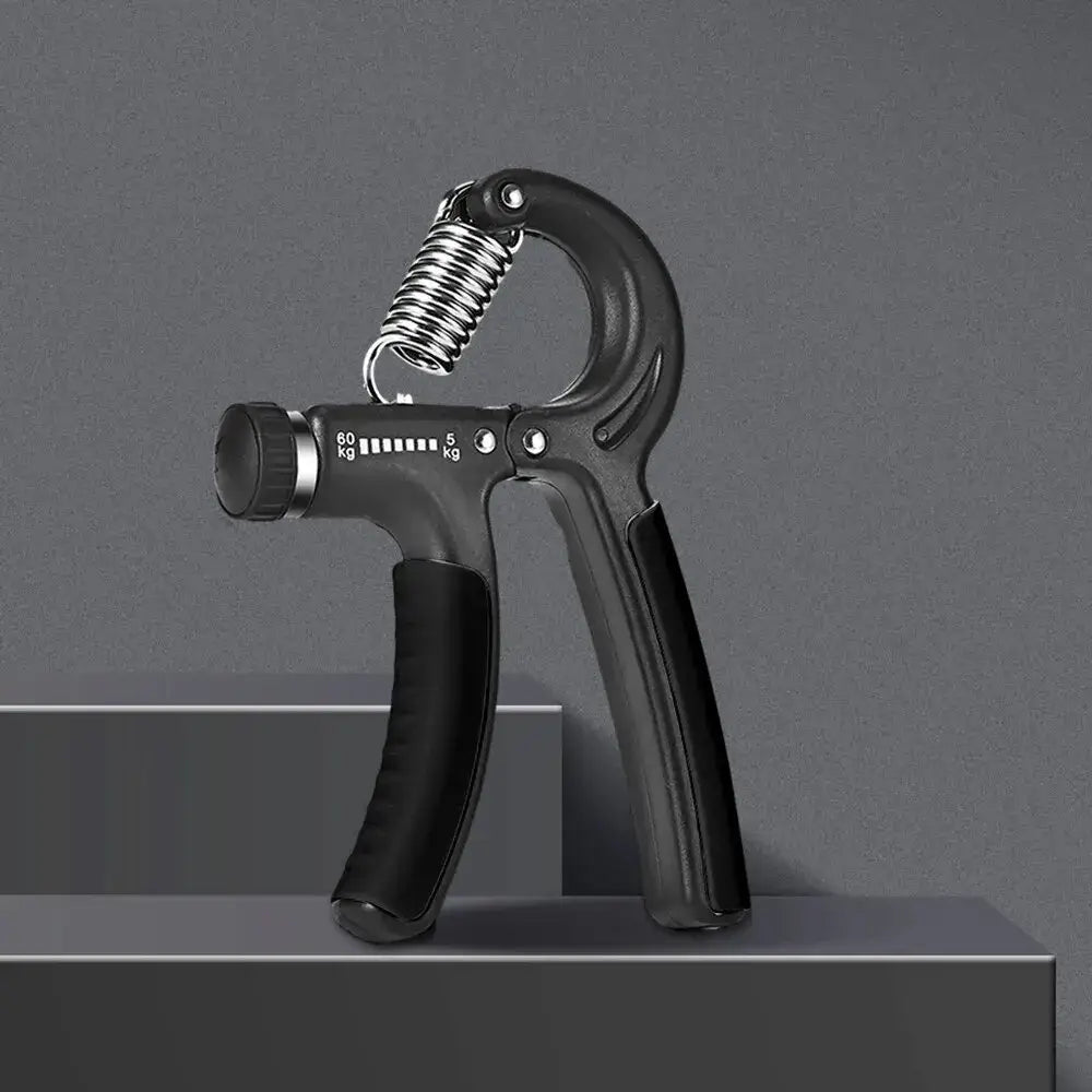 Adjustable grip strengthener 5-60KG hand exerciser for effective grip training and strength improvement.