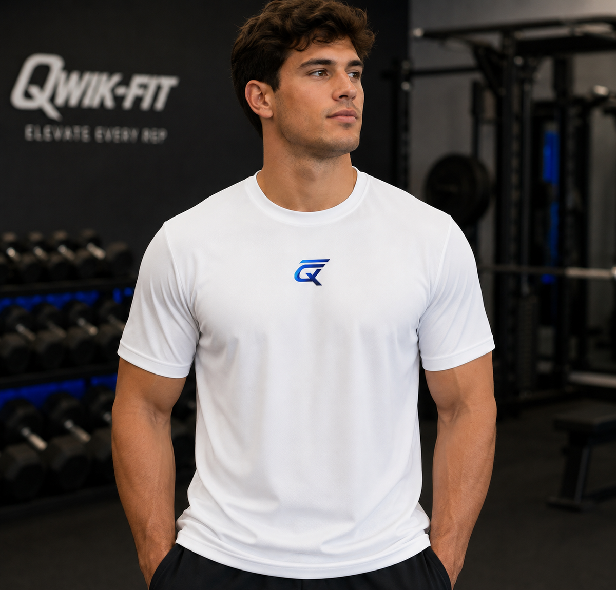 Qwik-Fit Elevate Every Rep Performance Dri-Power T-Shirt