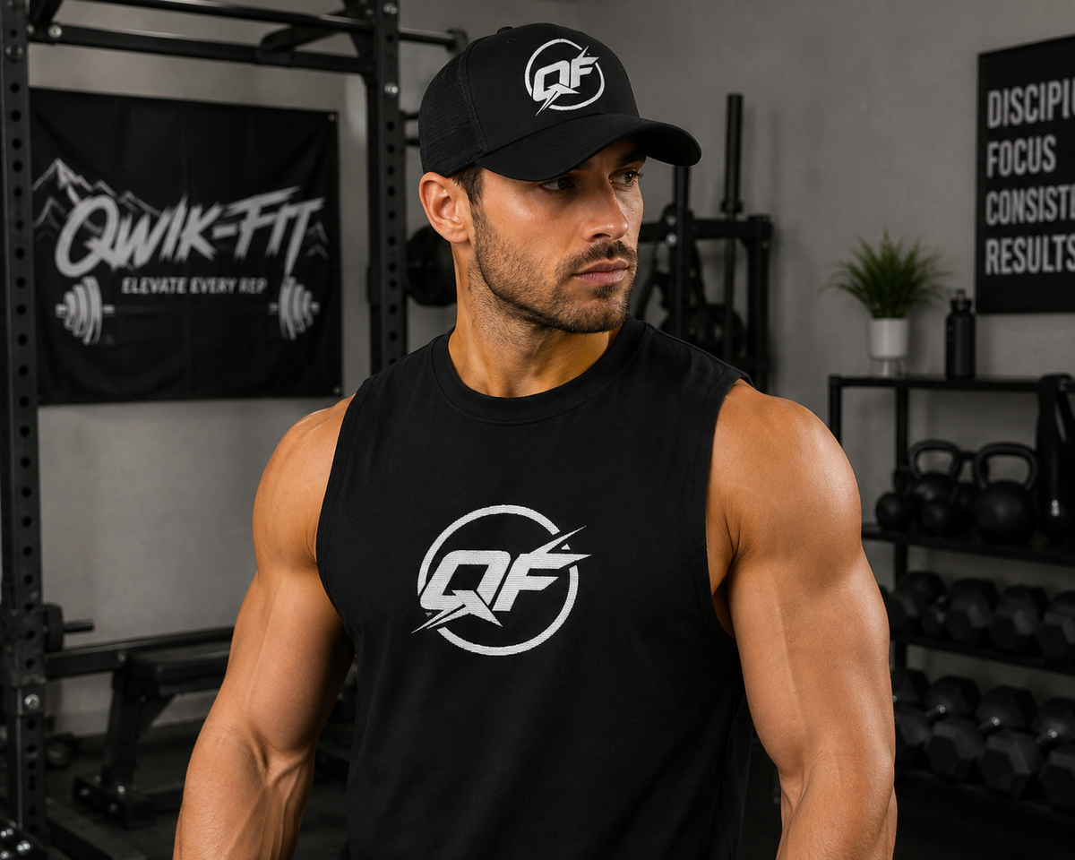 QF PosiCharge Compression Sleeveless Tee