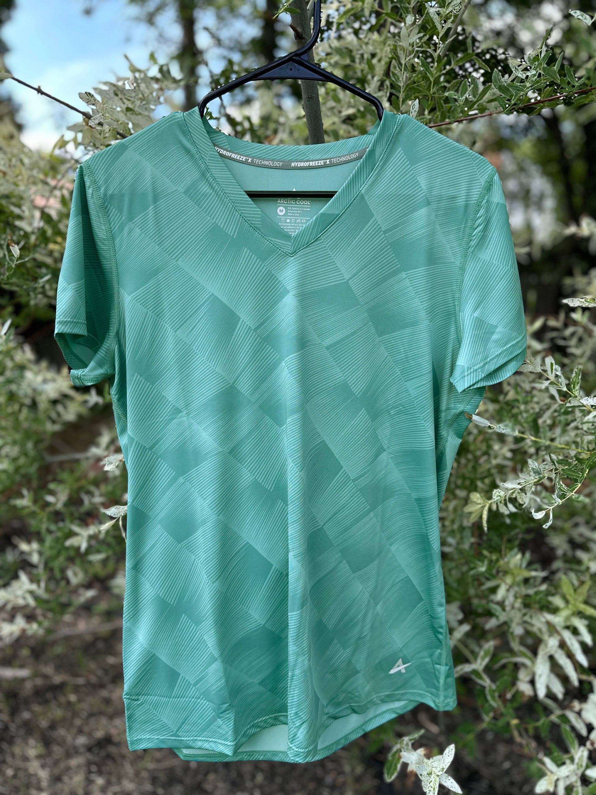 Women'S Cooling V-Neck Short Sleeve T-Shirt