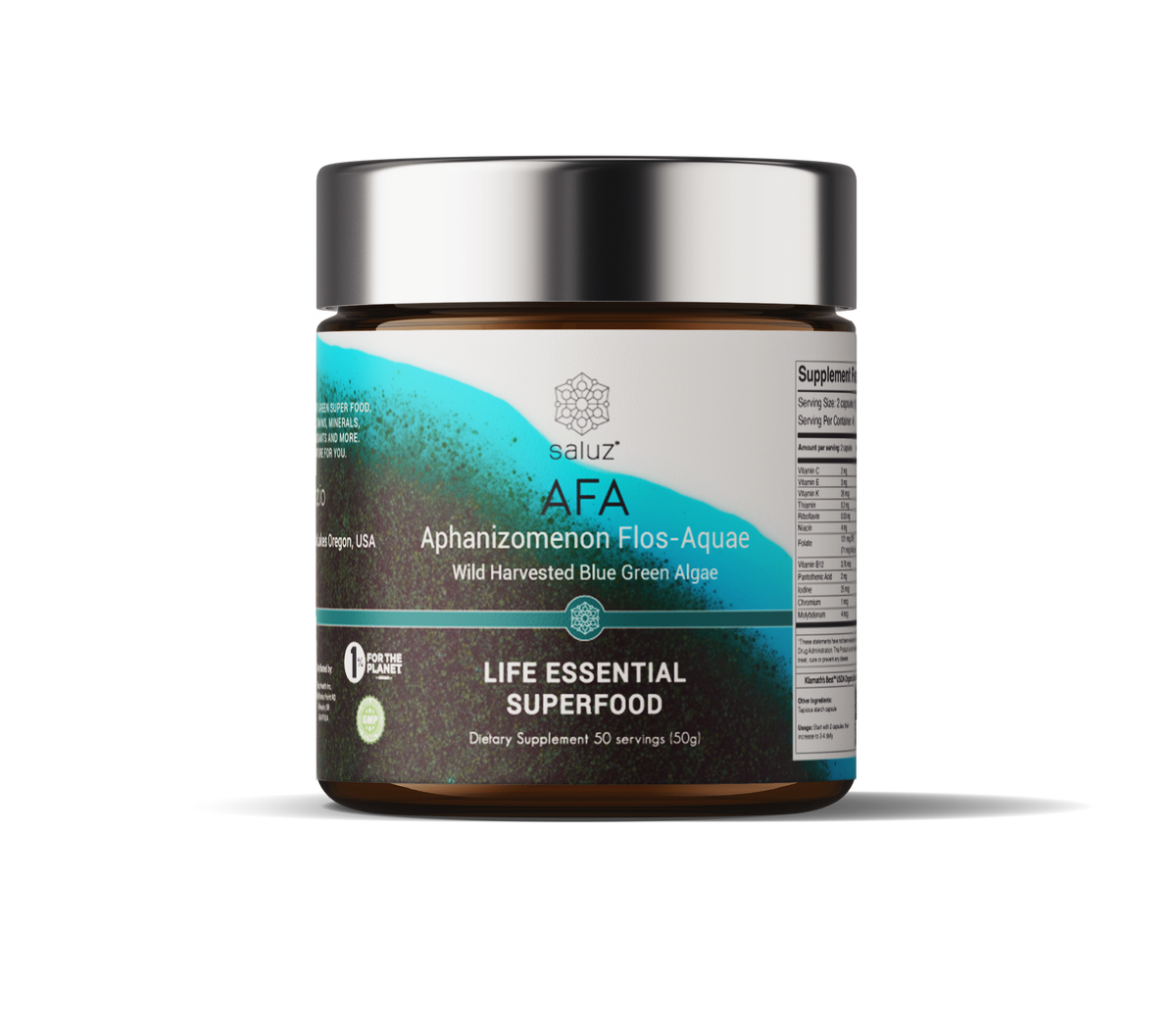 AFA Wild Harvested Blue Green Algae by Saluz™