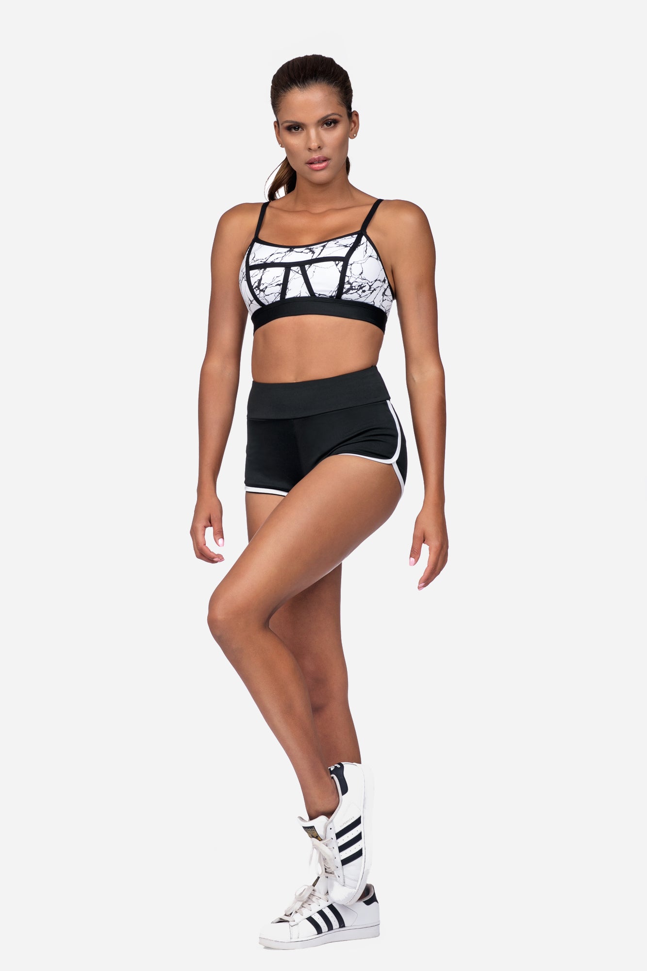 Women's High-Waist Fitness Shorts | Lorin L9021