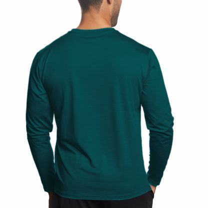 Men'S Cooling Crew Neck Long Sleeve T-Shirt