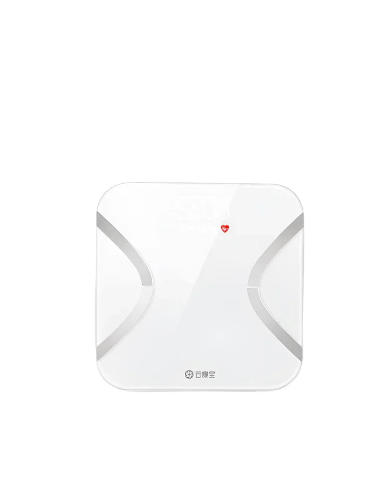 Rechargeable Body Fat Scale for Weight Loss - Bluetooth body fat scale for weight loss with sleek design.