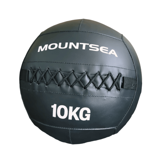 10Kg Fitness Soft Medicine Ball | 35Cm Diameter | Black Wall Ball product image 1