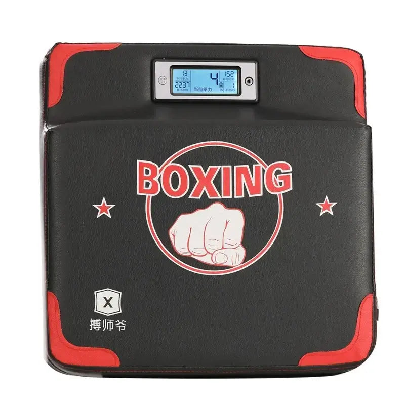 Boxing Punch Force Tester - Voice-Enabled Thickened Gauge for home workouts and gym sessions.