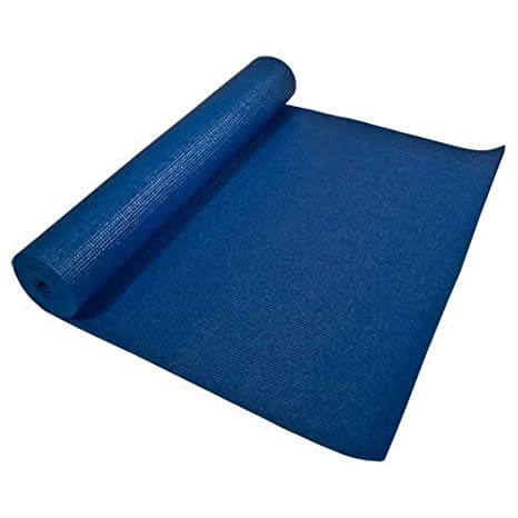 OMSutra Studio Yoga Mat 6mm Deluxe in royal blue, perfect for home workouts and gym sessions - 6mm deluxe yoga mat for home workouts.