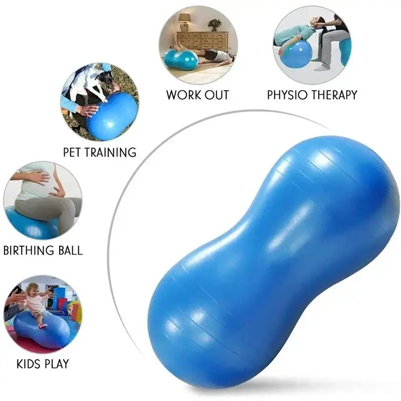 Peanut Ball Yoga Exercise Ball For Balance Training product image 3