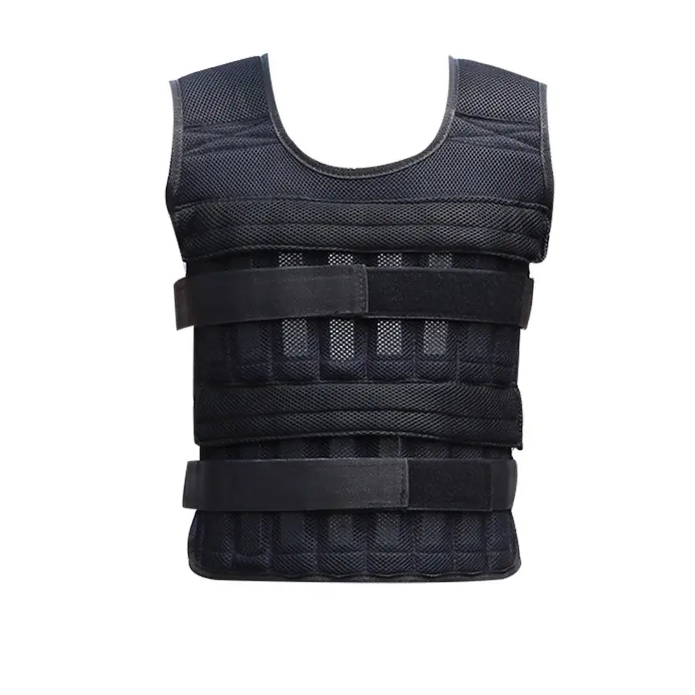 Adjustable Weighted Vest (Plates Not Included) Black product image 1
