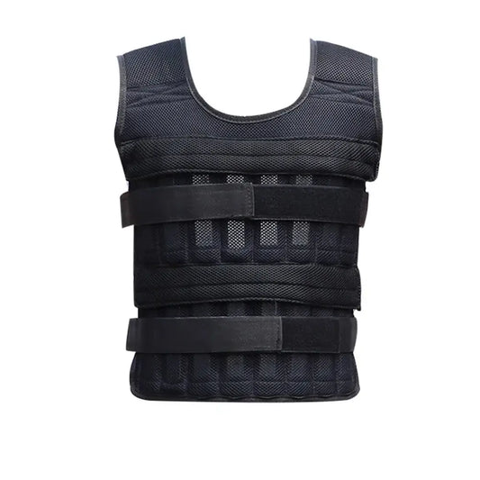 Adjustable Weighted Vest (Plates Not Included) Black product image 1