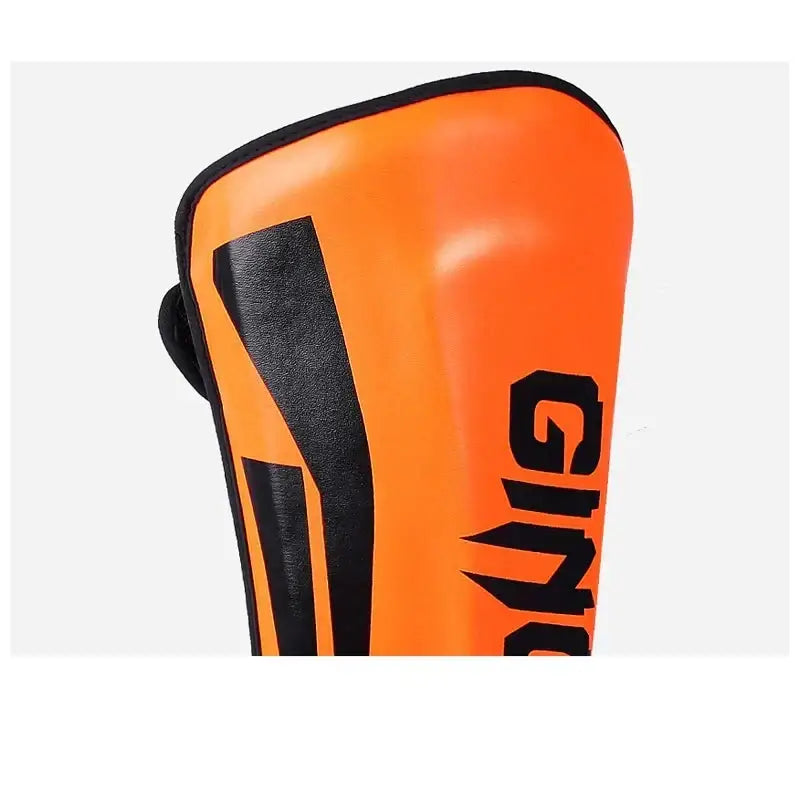 Mixed Martial Arts Shin Guards Protection Pads Orange product image 2