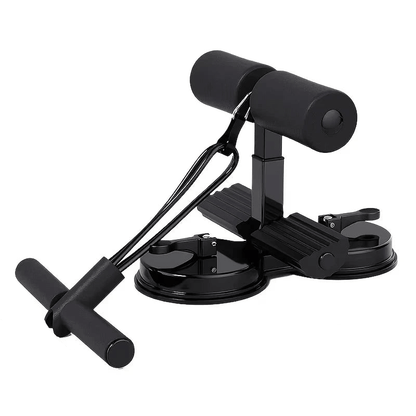 Sit-Up Bar with Suction Cup Black-0