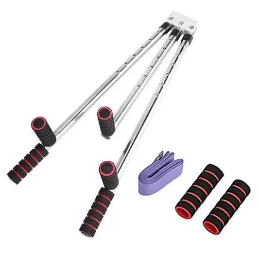 3-Bar Leg Stretcher 6-Hole Adjustment Red product image 1
