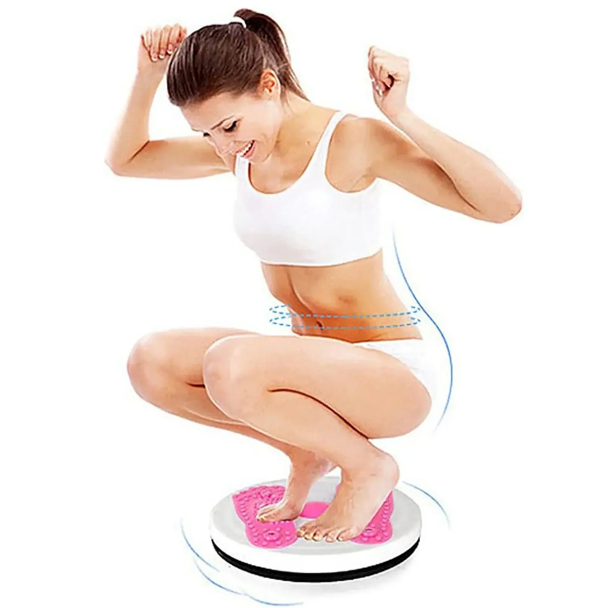 Waist Twisting Disc Abdominal Fitness Rotary Board Purple product image 4
