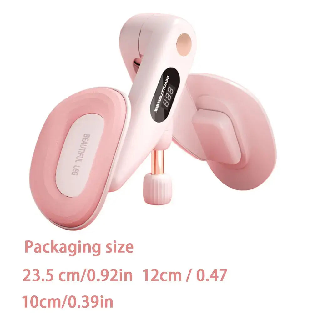 Adjustable Kegel trainer for home gym with a packaging size of 23.5 cm, perfect for effective workouts.