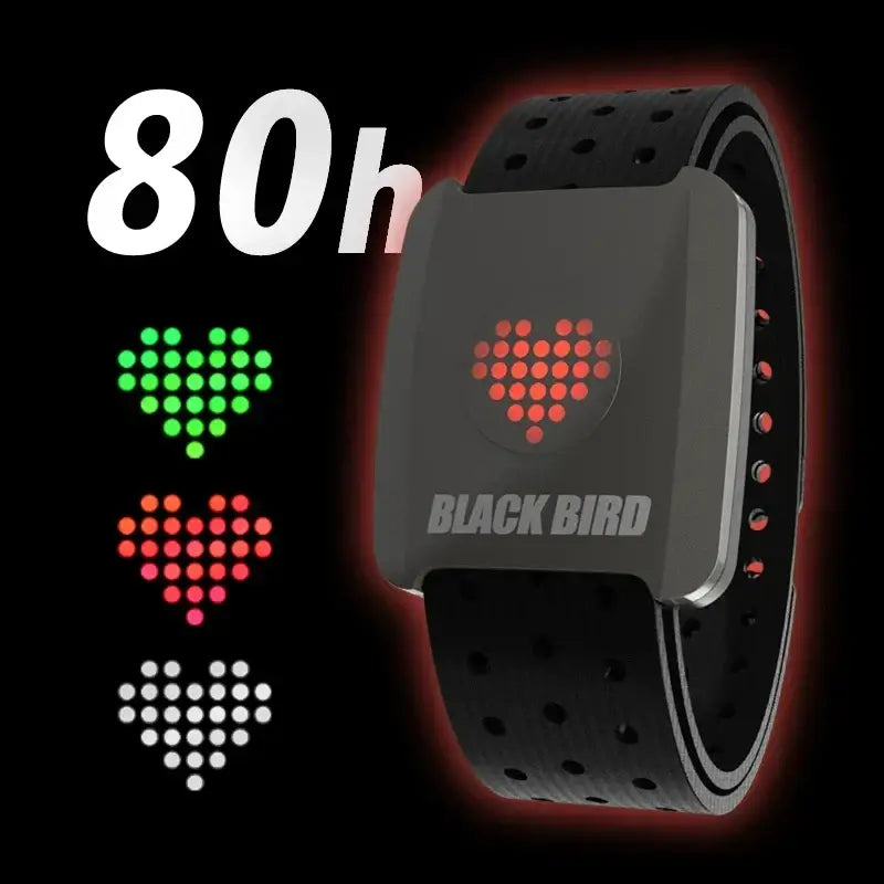 Heart Rate Monitor Arm Strap Sensor Grey
