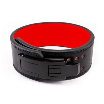 Premium Weight Lifting Belt with Metal Buckle-0