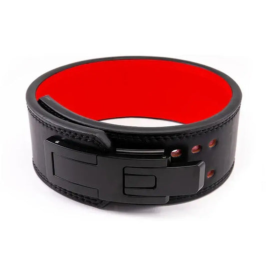 Premium Weight Lifting Belt with Metal Buckle-0