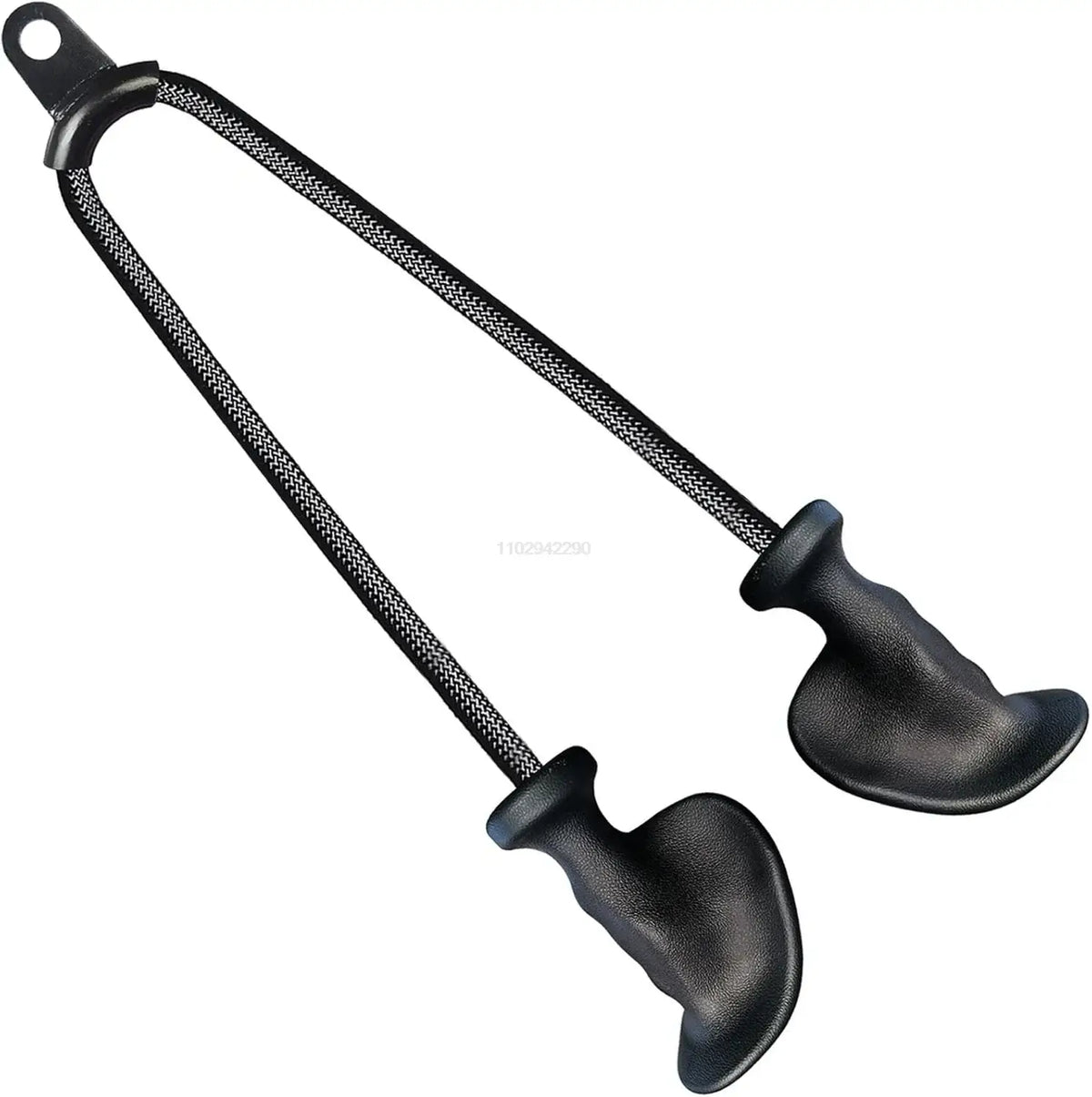 Rope Pulldown Attachment Cable Handle Black product image 1