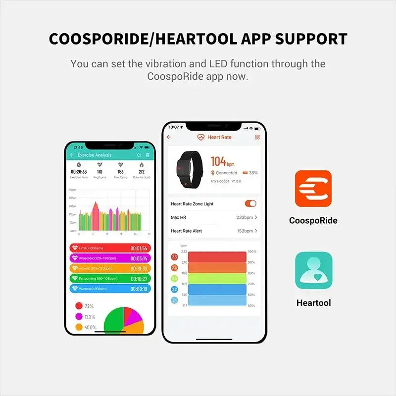 Armband Heart Rate Monitor Black product image 3