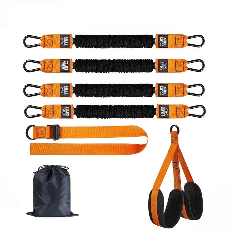 Pull-Up Bands Set 300LB Support Strap Orange product image 1
