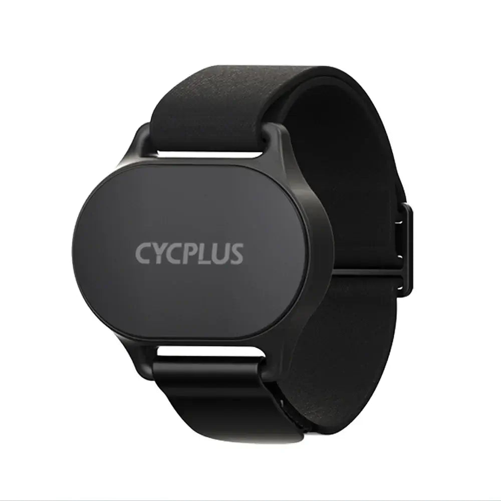 Heart Rate Monitor Armband Bluetooth 5.1 ANT Fitness Sensor Black for workouts and gym use, suitable for active routines.