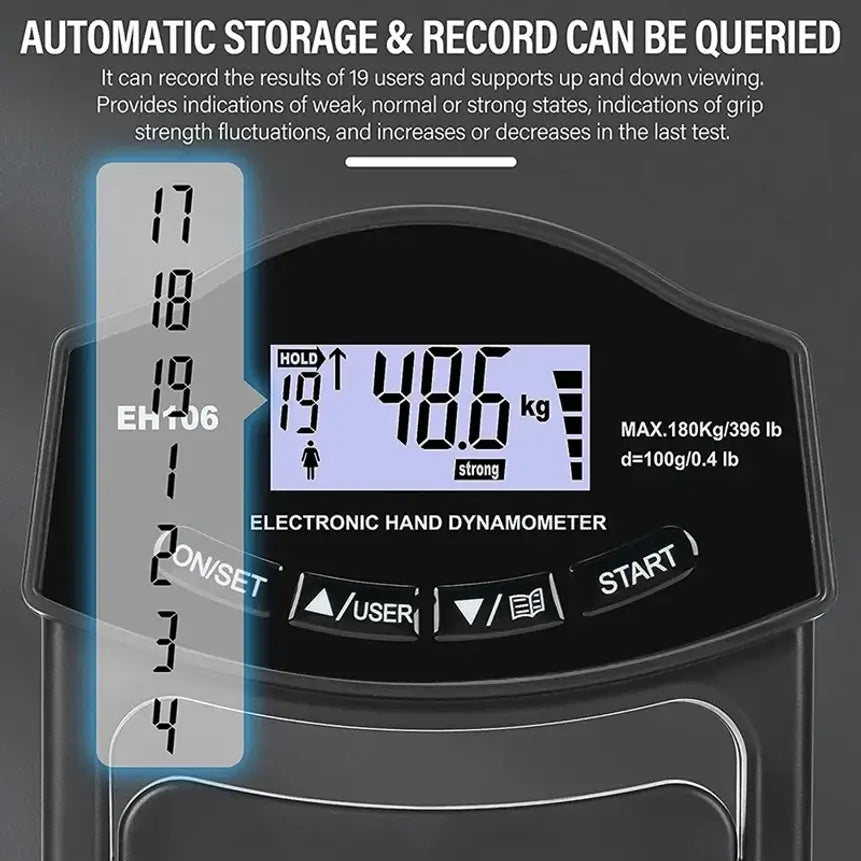 Digital Hand Grip Strength Tester product image 3