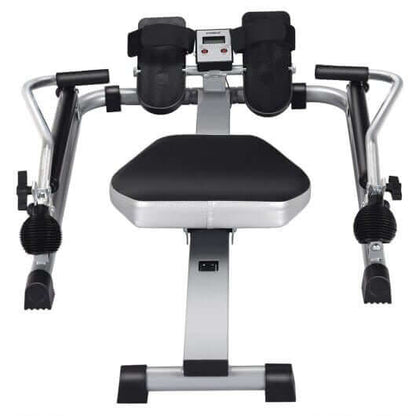 Exercise Adjustable Double Hydraulic Resistance Rowing Machine-4