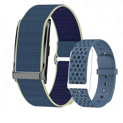No-Screen Smart Bracelet with Heart Rate Blue-0