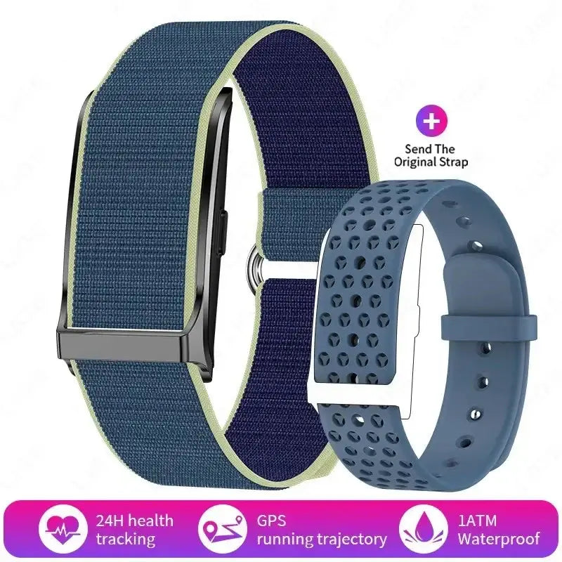 No-Screen Smart Bracelet with Heart Rate Blue product image 2