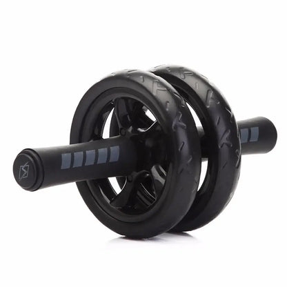 15cm Double-Wheel Abs Roller Non-Slip Silent Core Black-1