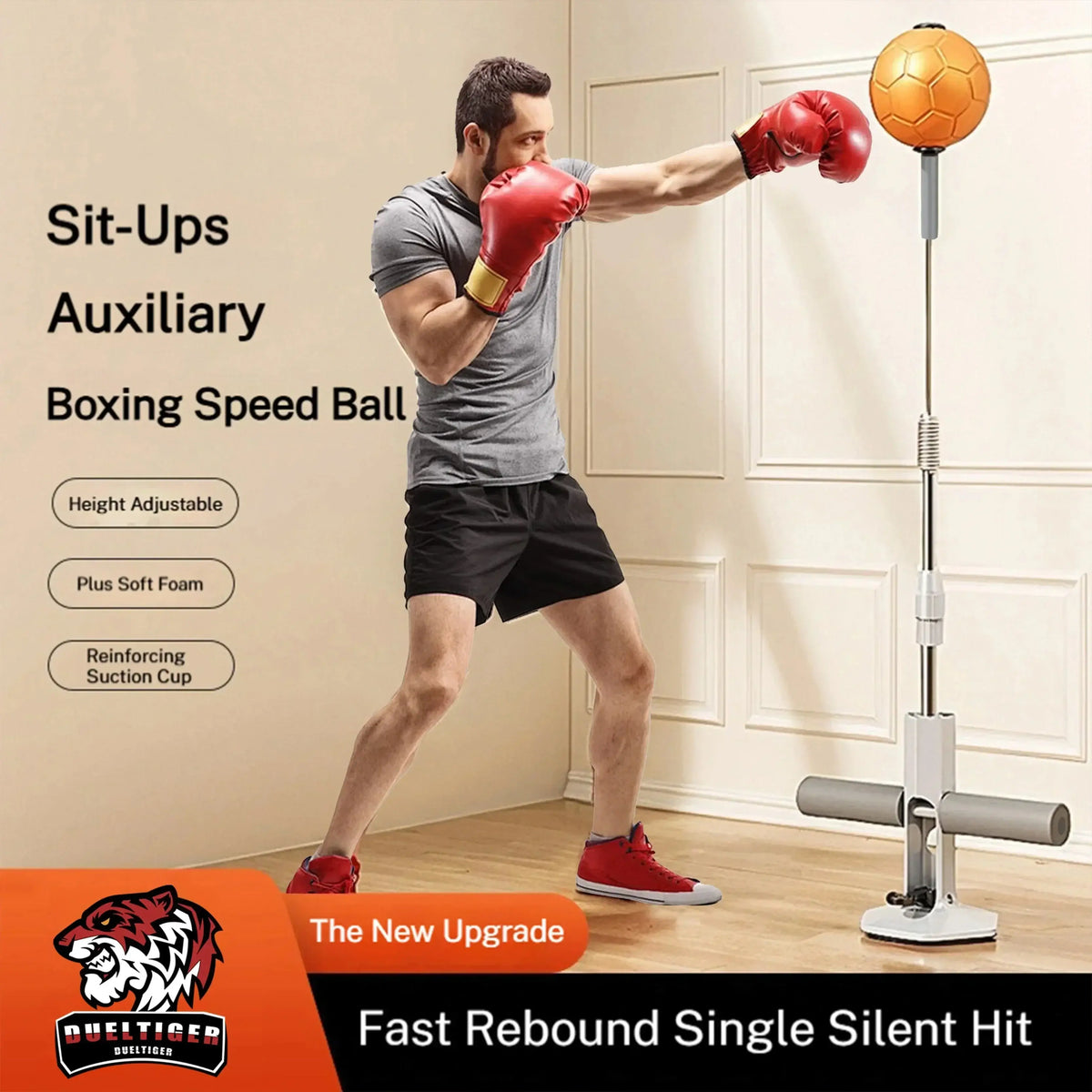 Boxing Speed Ball – Vertical Reflex Ball Training Equipment product image 3