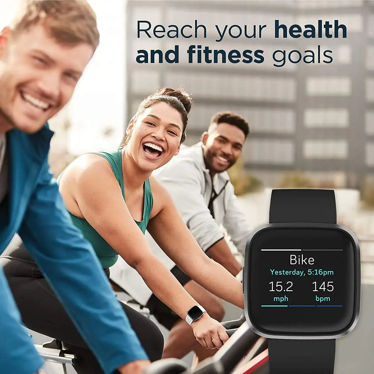 Health Fitness Smartwatch Tracking Black product image 3